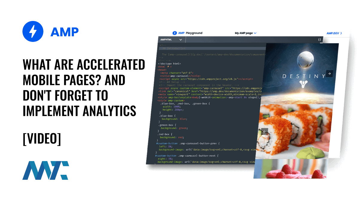 AMP: What are Accelerated Mobile Pages? How to configure analytics