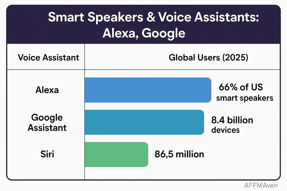Smart Speakers & Voice Assistants: Alexa, Google