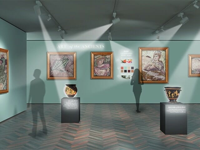 Epson LightScene: Interactive Retail Experiences with Digital Projection 31 Epson LightScene Museum Display