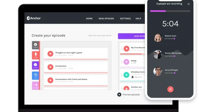 Anchor Podcasting App