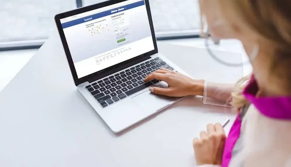 Logging into Facebook