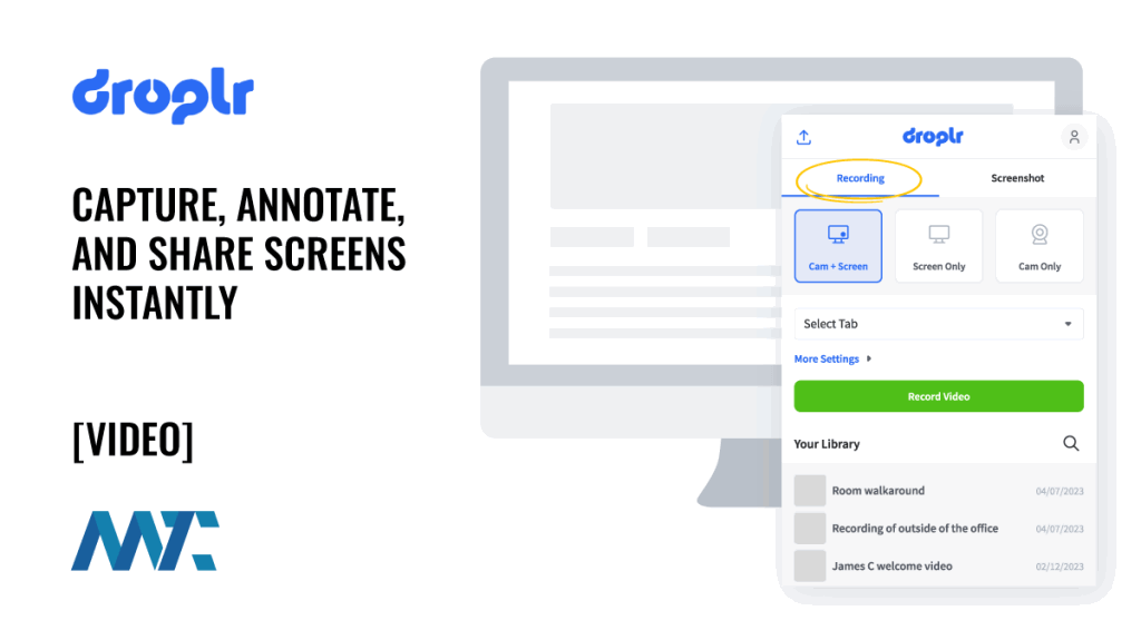 Droplr: Screen Capture and Sharing Platform