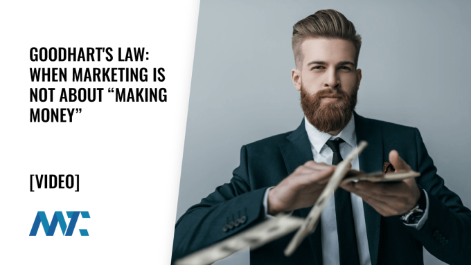 goodharts law and making money