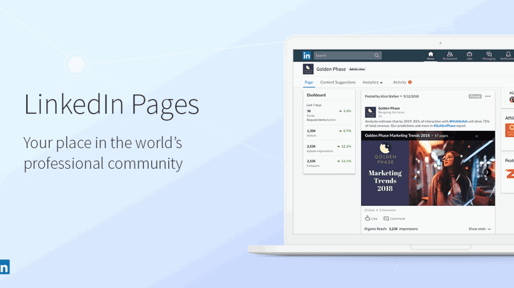 LinkedIn Company Pages