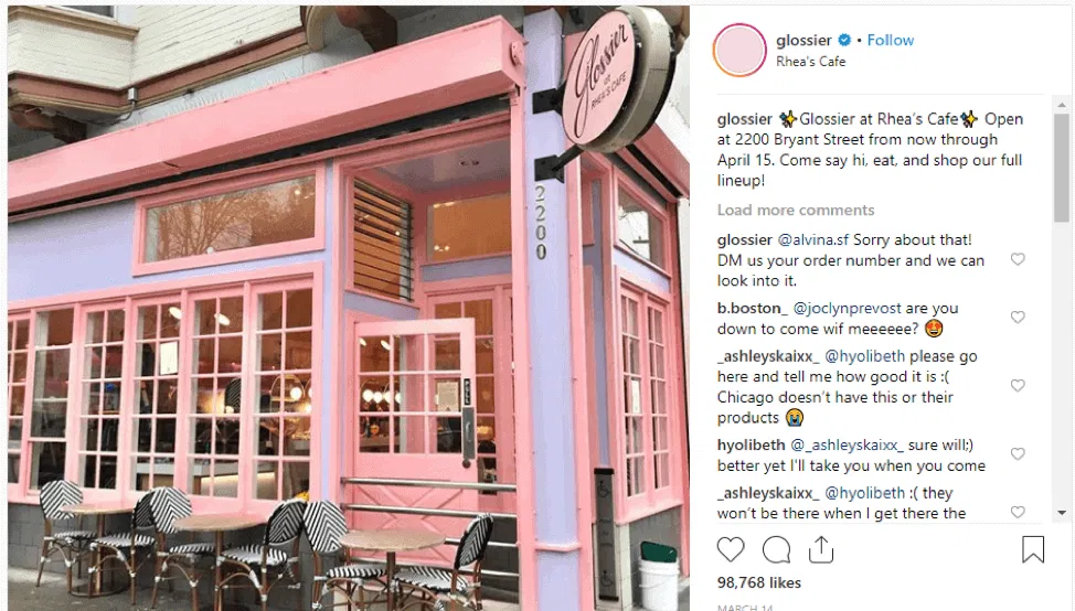 Glossiers Store