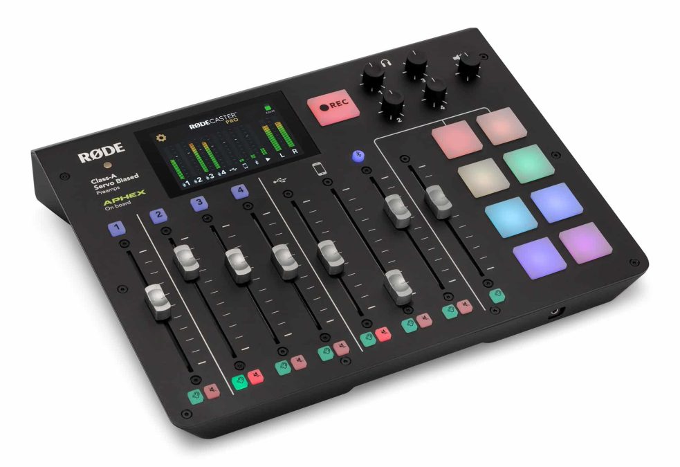 RØDE Releases Quite the Podcast Production Studio! 1 RØDECaster Pro - Podcast Production Studio