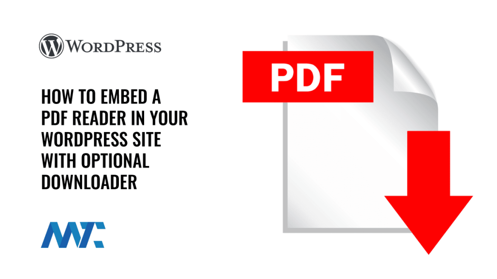 How To Embed a PDF In WordPress