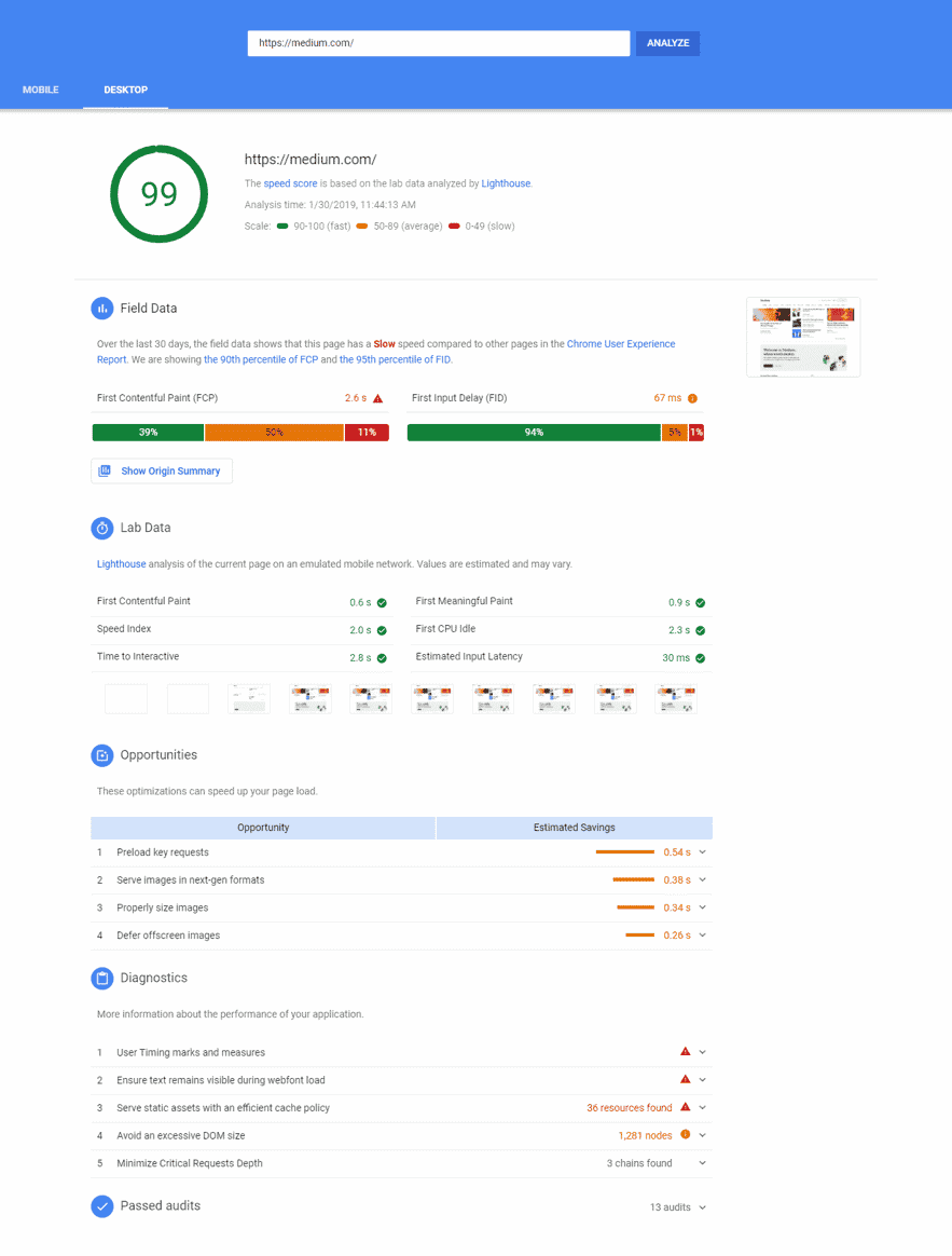 google-site-speed