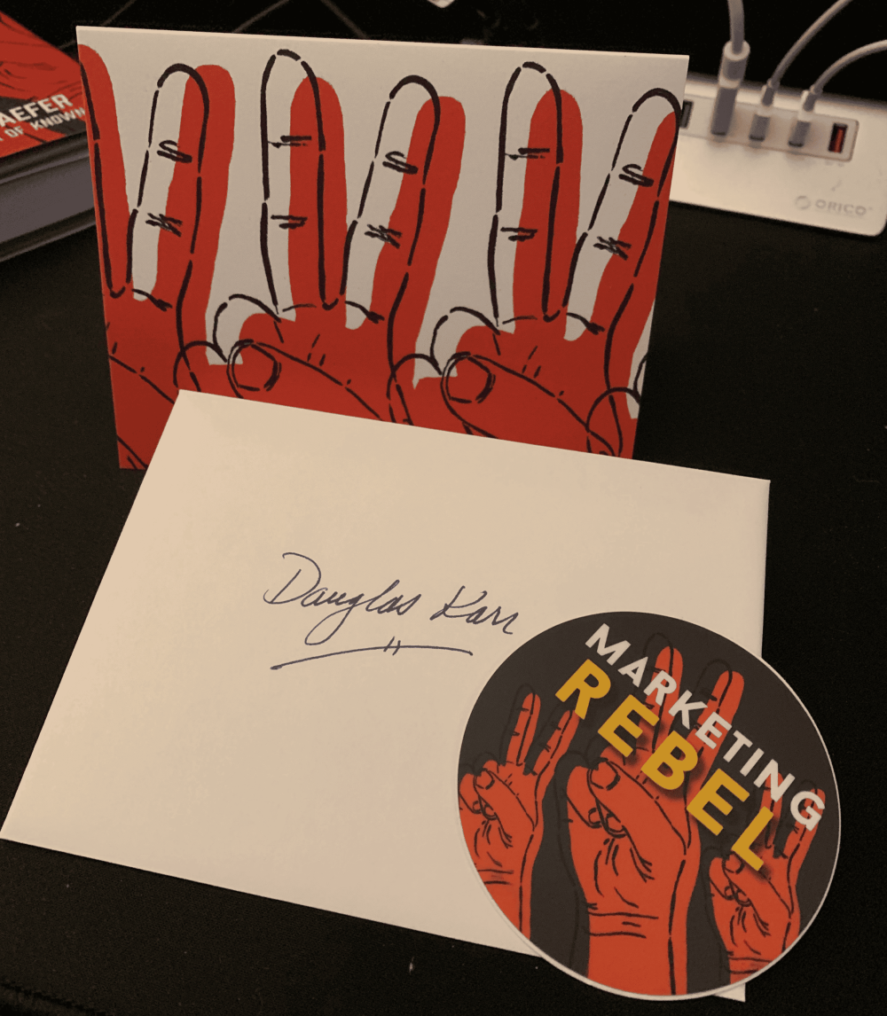 Help Lead the Marketing Rebellion 25 Marketing Rebellion Card and Sticker