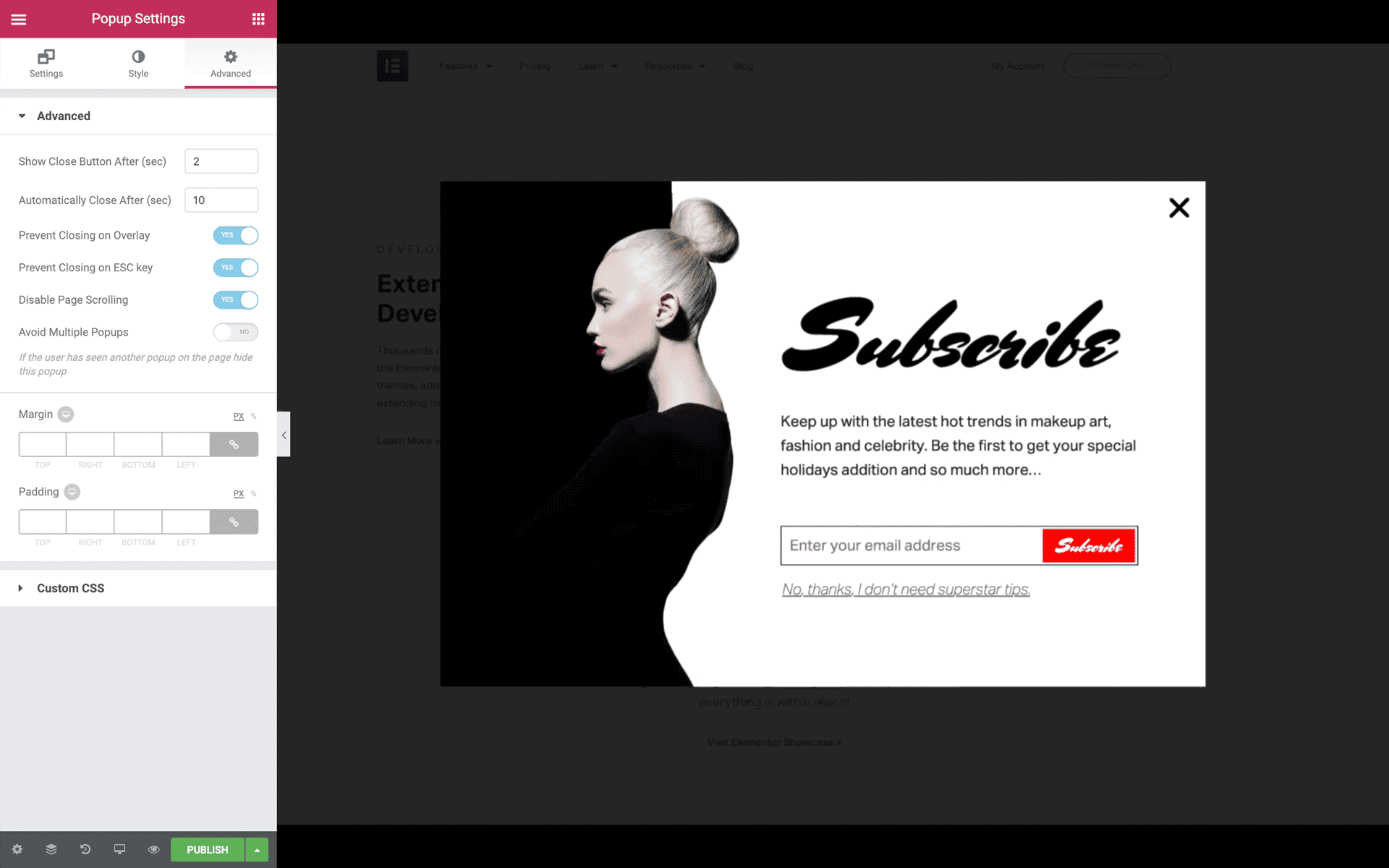 WordPress Popup