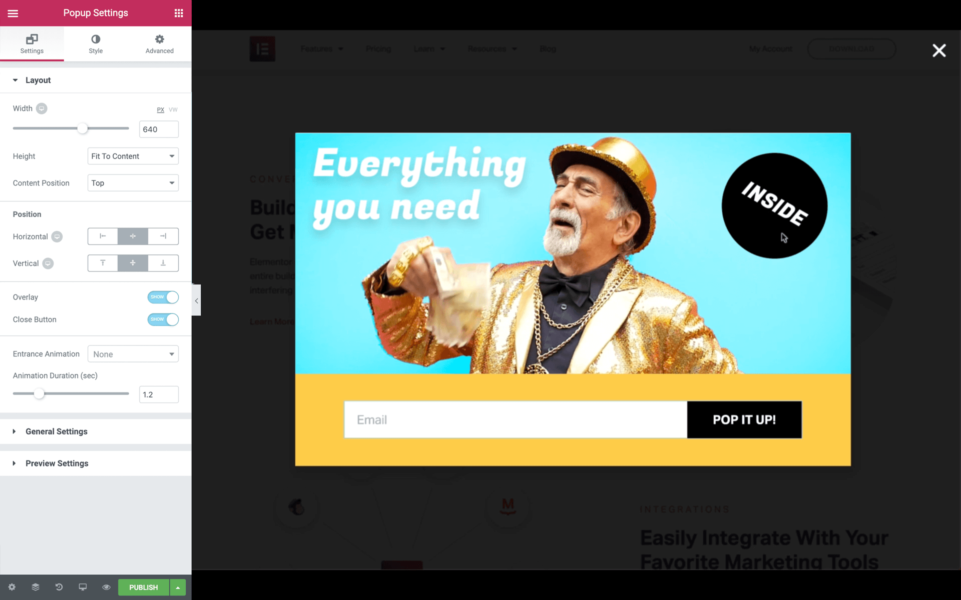 WordPress Subscribe Popup