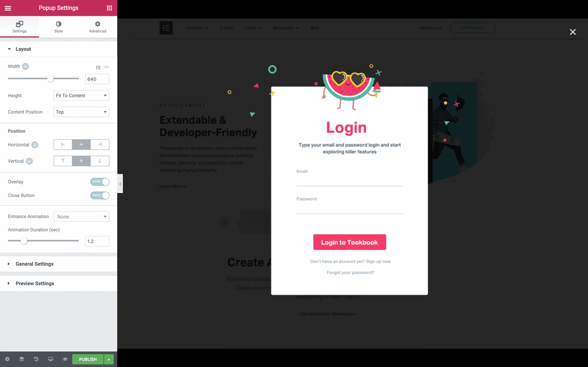 Elementor: A Fantastic Editor for Designing Beautiful WordPress Pages and Posts 6 WordPress Login Popup