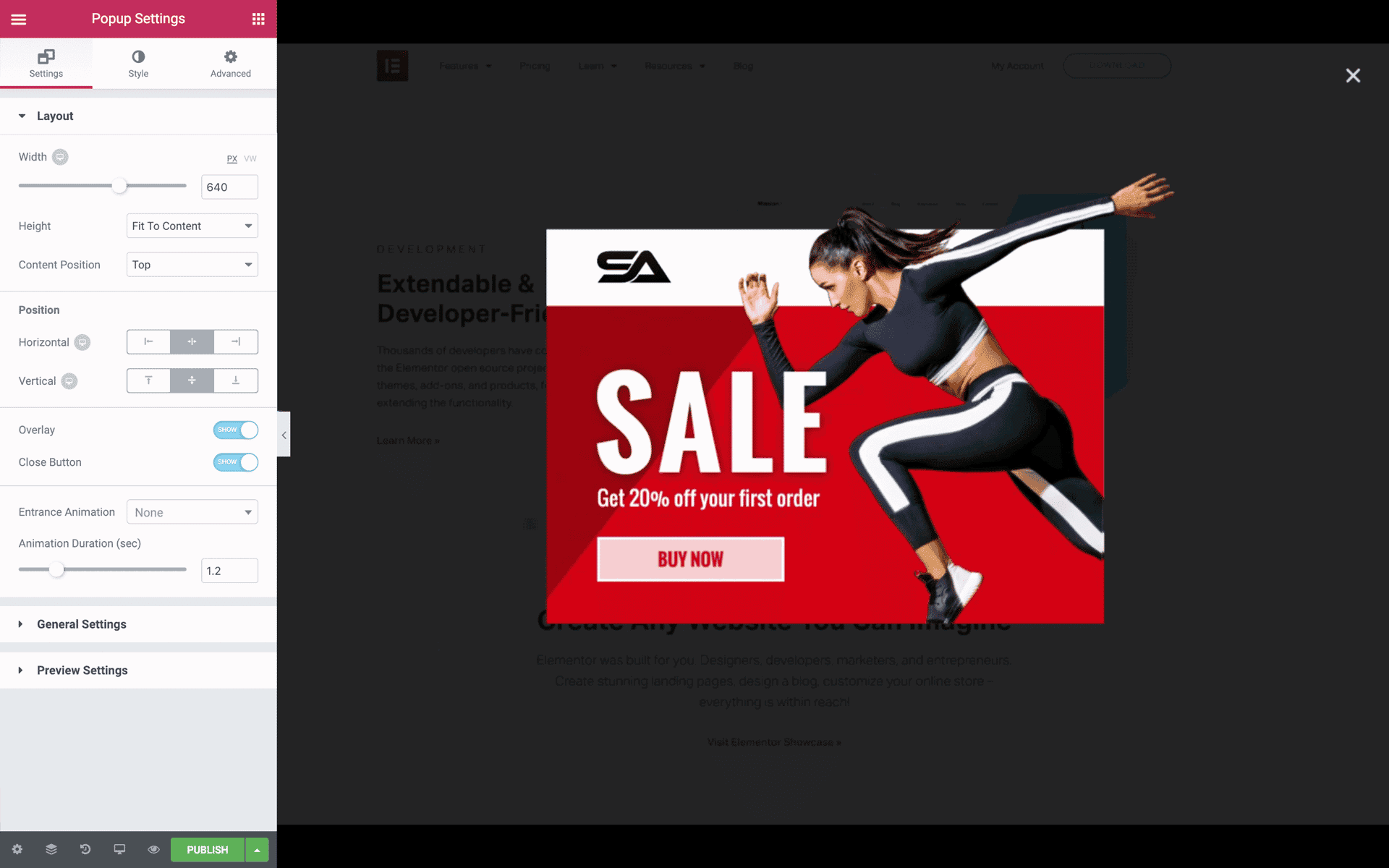 WordPress E-commerce Popup