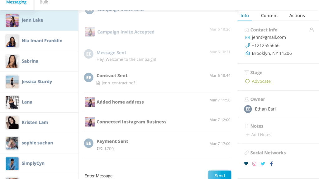 Klear Connect - Influencer Messaging and CRM