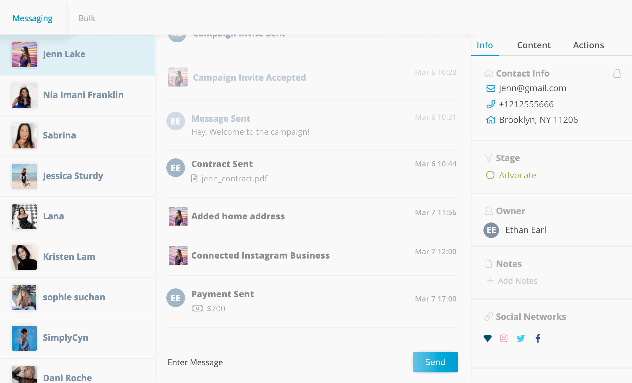 Klear Connect - Influencer Messaging and CRM
