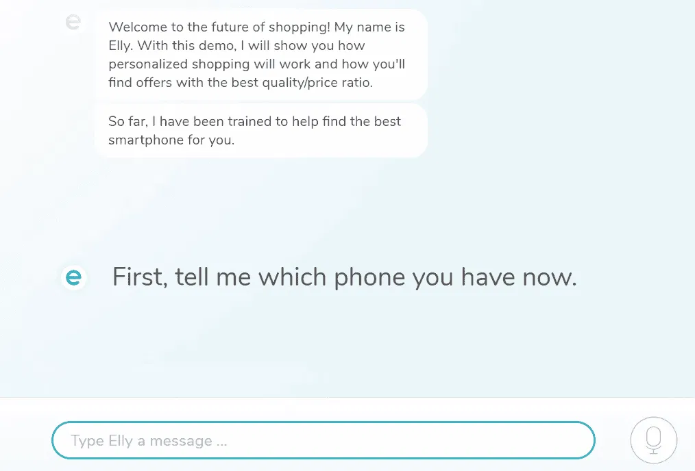 Elly Virtual Shopping Assistant