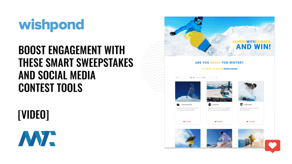Wishpond: Boost Engagement with These Smart Sweepstakes and Social Media Contest Tools