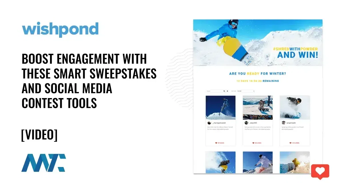 Wishpond: Boost Engagement with These Smart Sweepstakes and Social Media Contest Tools