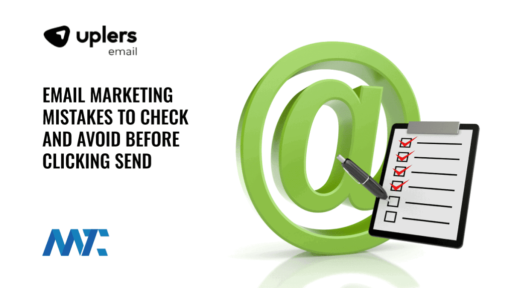 Email Marketing Mistakes to Check and Avoid Checklist