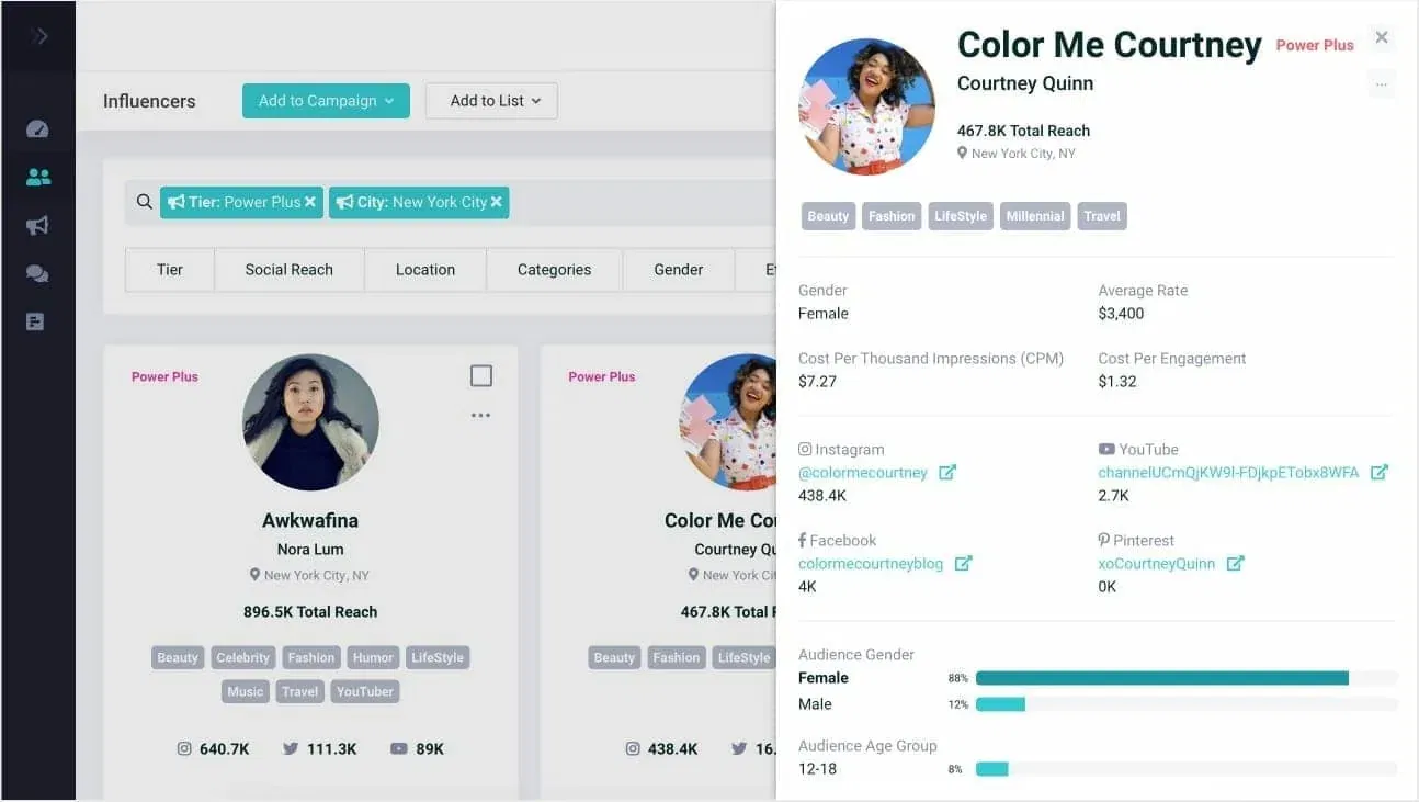 find-your-influence-selection
