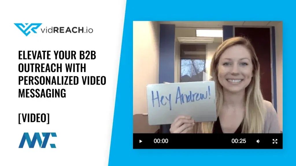 vidREACH: B2B Video Email and Messaging Platform