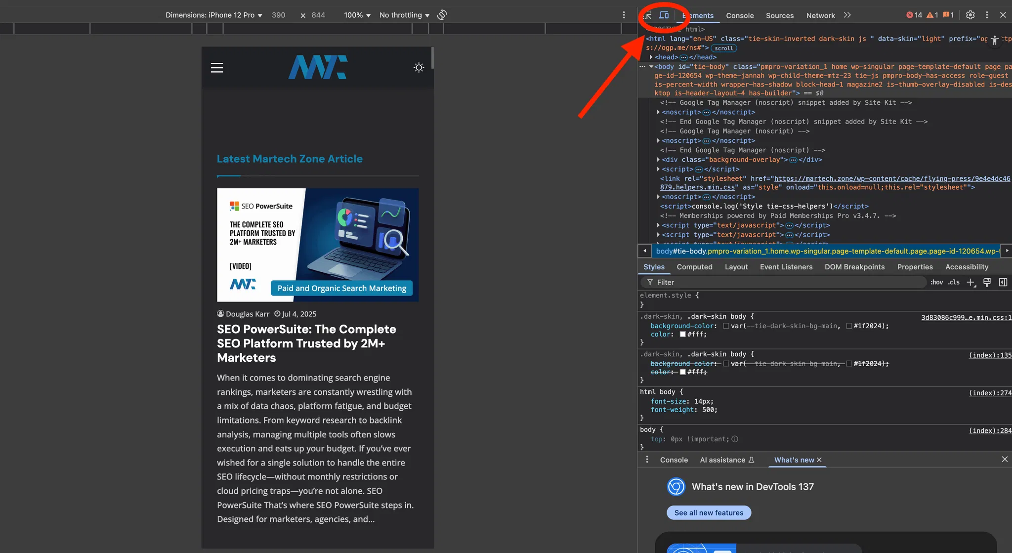 chrome-developer-tools-responsive-web-design