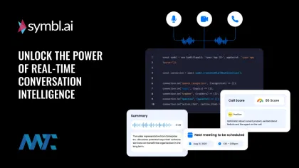 Symbl.ai: AI-powered conversation voice audio intelligence platform