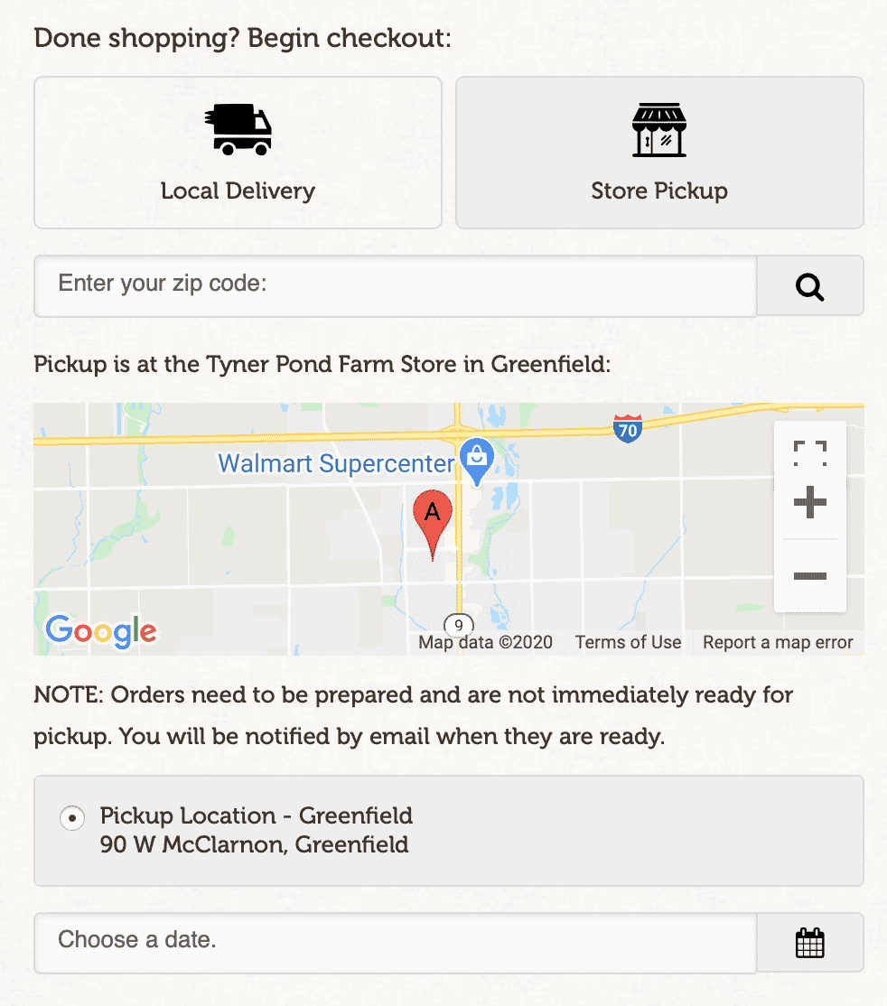Zapiet: Enable Delivery and Store Pickup On Your Shopify Store 2 tyner pond farm store pickup