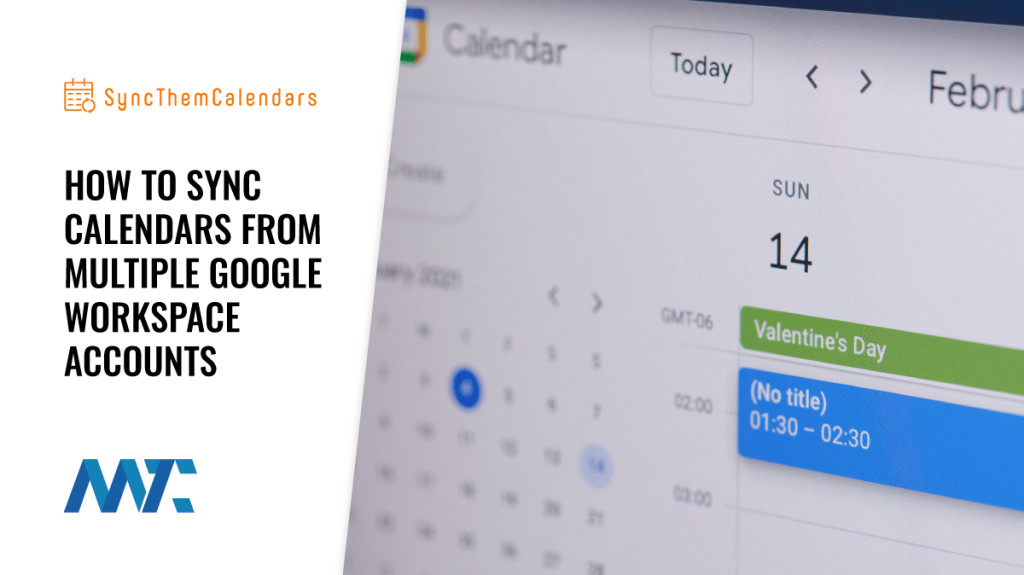 How to Sync Calendars from 2 or more Google Workspace Accounts