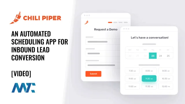 chili piper scheduling app for lead conversion