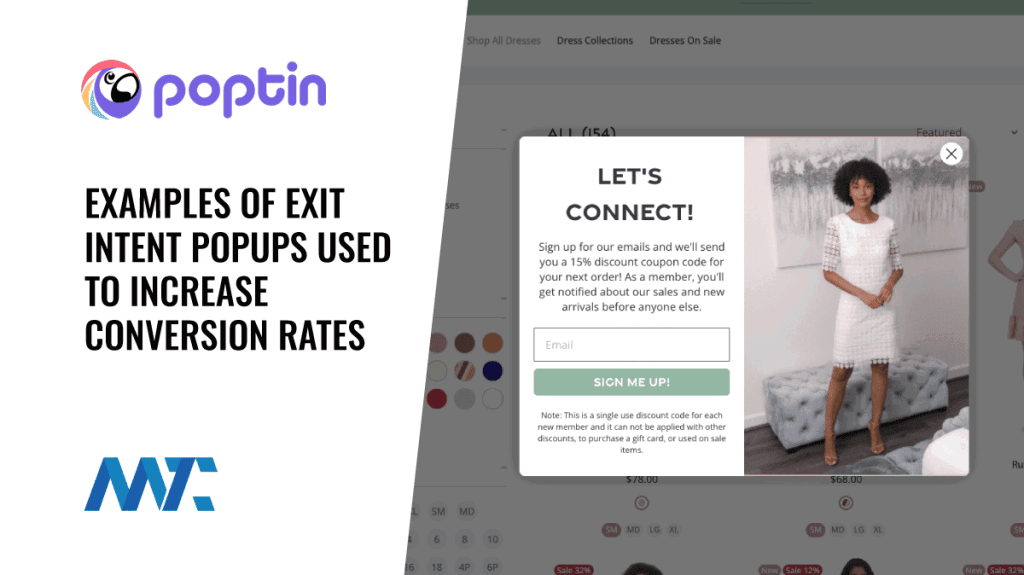 Exit Intent Popup Examples
