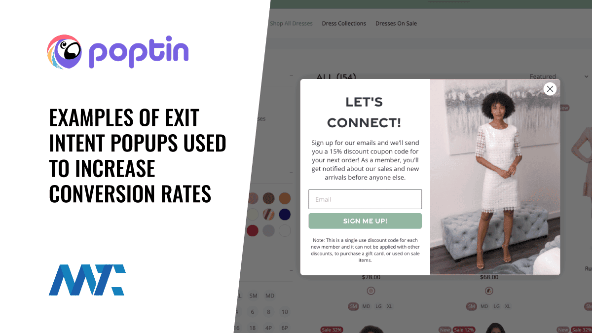 Examples of Exit-Intent Pop-ups That Will Improve Your Conversion Rates 1 Exit Intent Popup Examples