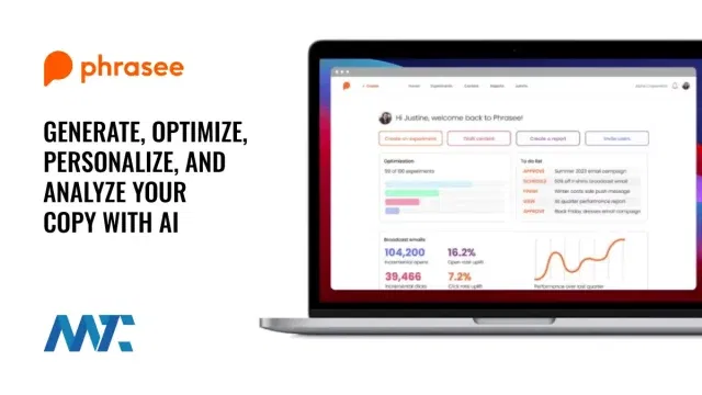 Generate, Optimize, Personalize, and Analyze your copy with AI and Phrasee
