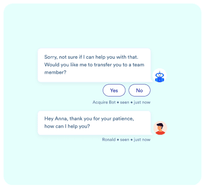 Acquire.io: A Unified Customer Engagement Platform 4 Acquire Bot