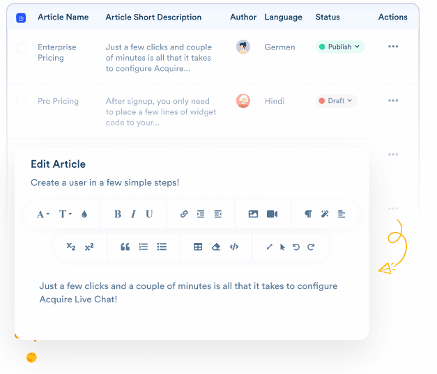 Acquire Knowledge Base