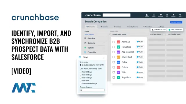 Crunchbase for Salesforce Integration