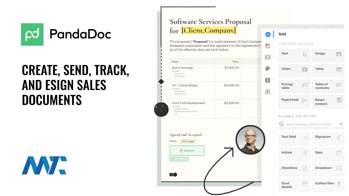 Esign Sales Contracts, Proposals, SOWs, with PandaDoc