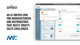 AI-Driven CRM for manufacturers and distributors from Spiro