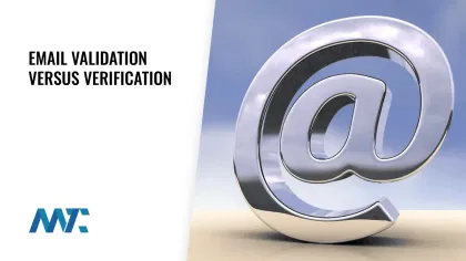 Email Validation Versus Verification