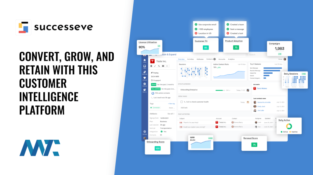 Successeve: Convert, Grow, and Retain with this Customer Intelligence Platform