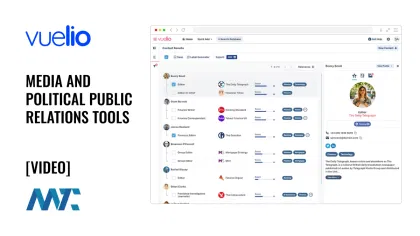 Vuelio: Media Relations and Political Public Relations Tools