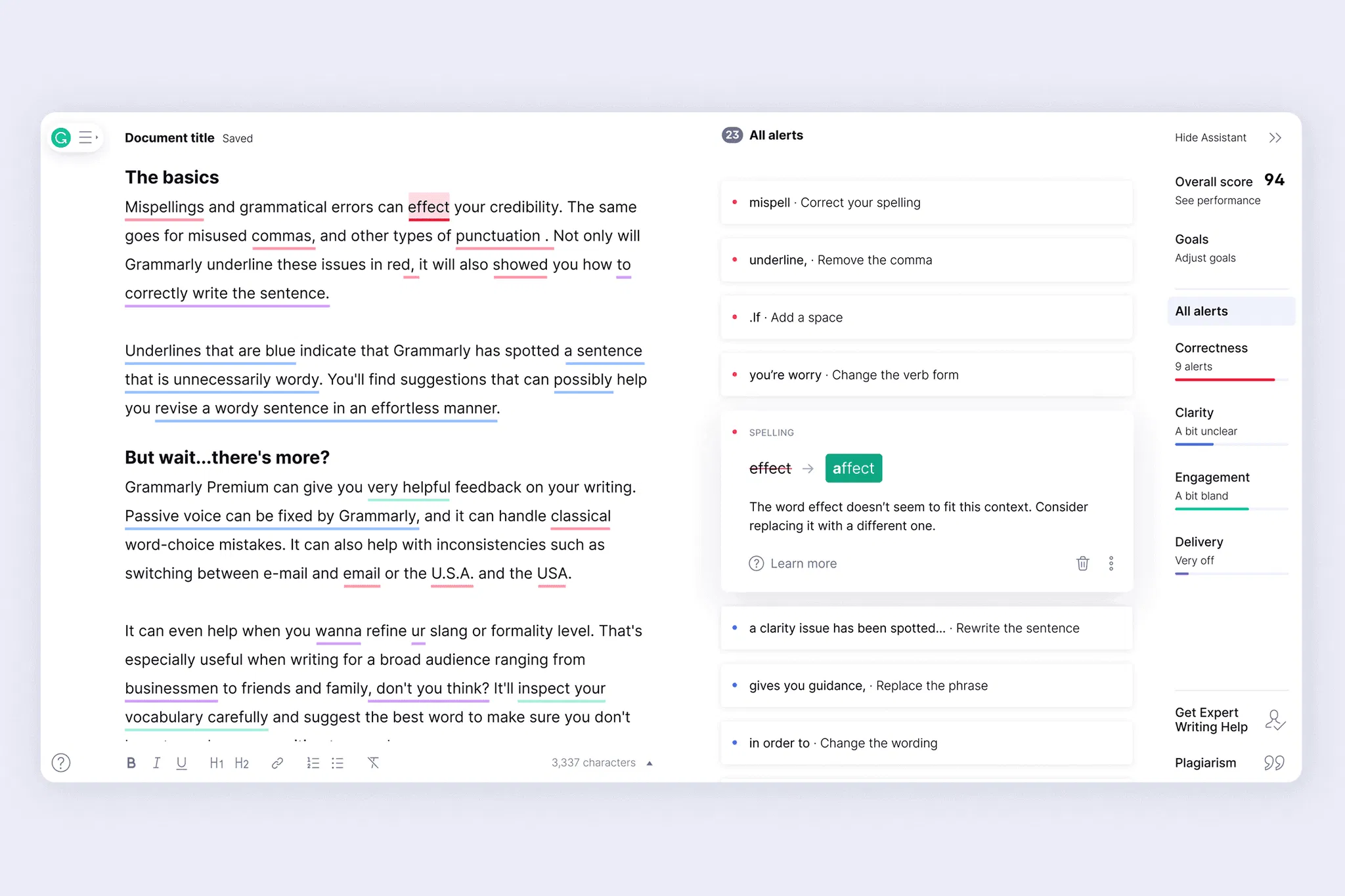 The-Grammarly-Editor