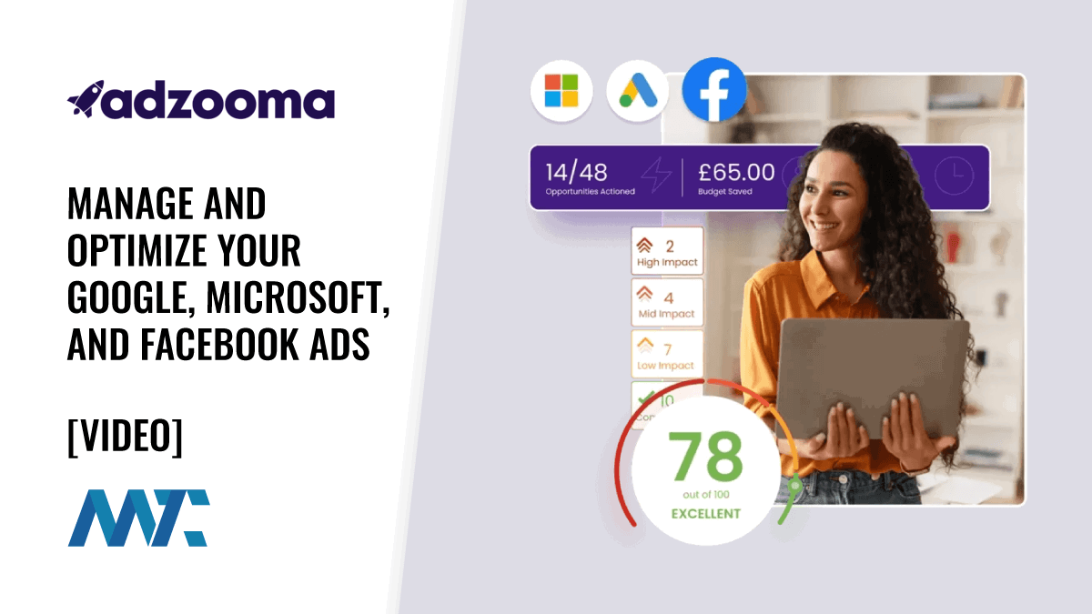 Adzooma: Manage and Optimize Your Google, Microsoft, and Meta Ads In One Platform 1 Adzooma: Manage Ad Accounts Centrally (Meta, Google Ads, Microsoft Ads)