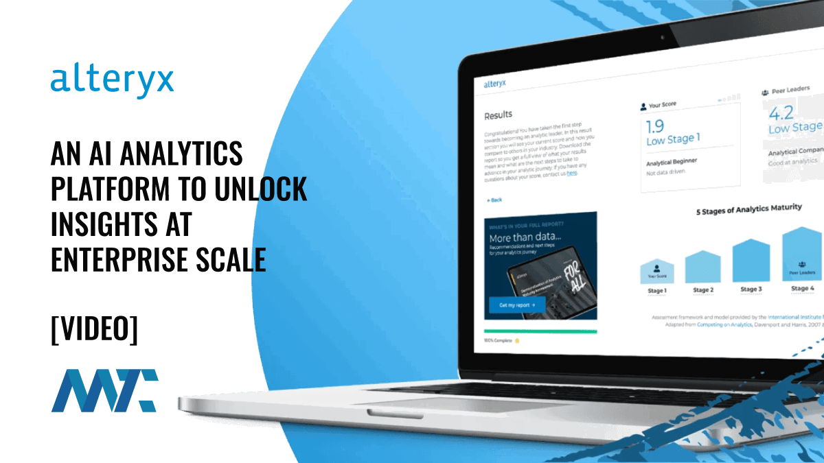 Alteryx: An AI Analytics Platform To Unlock Insights at Enterprise Scale 1 Alteryx: AI Analytics for Enterprise