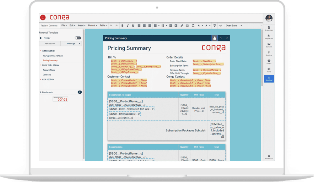 Conga Contract Lifecycle Management: Improve Sales Efficiency With Document Workflow Automation 24 conga cpq