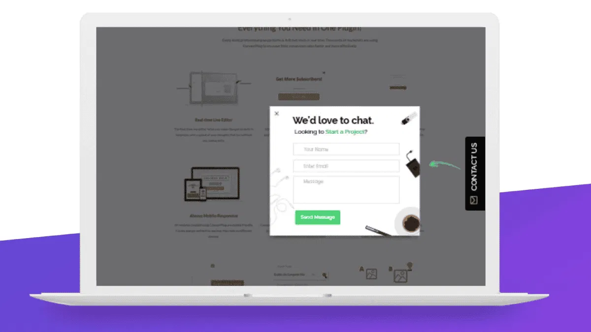 Popup Form WordPress