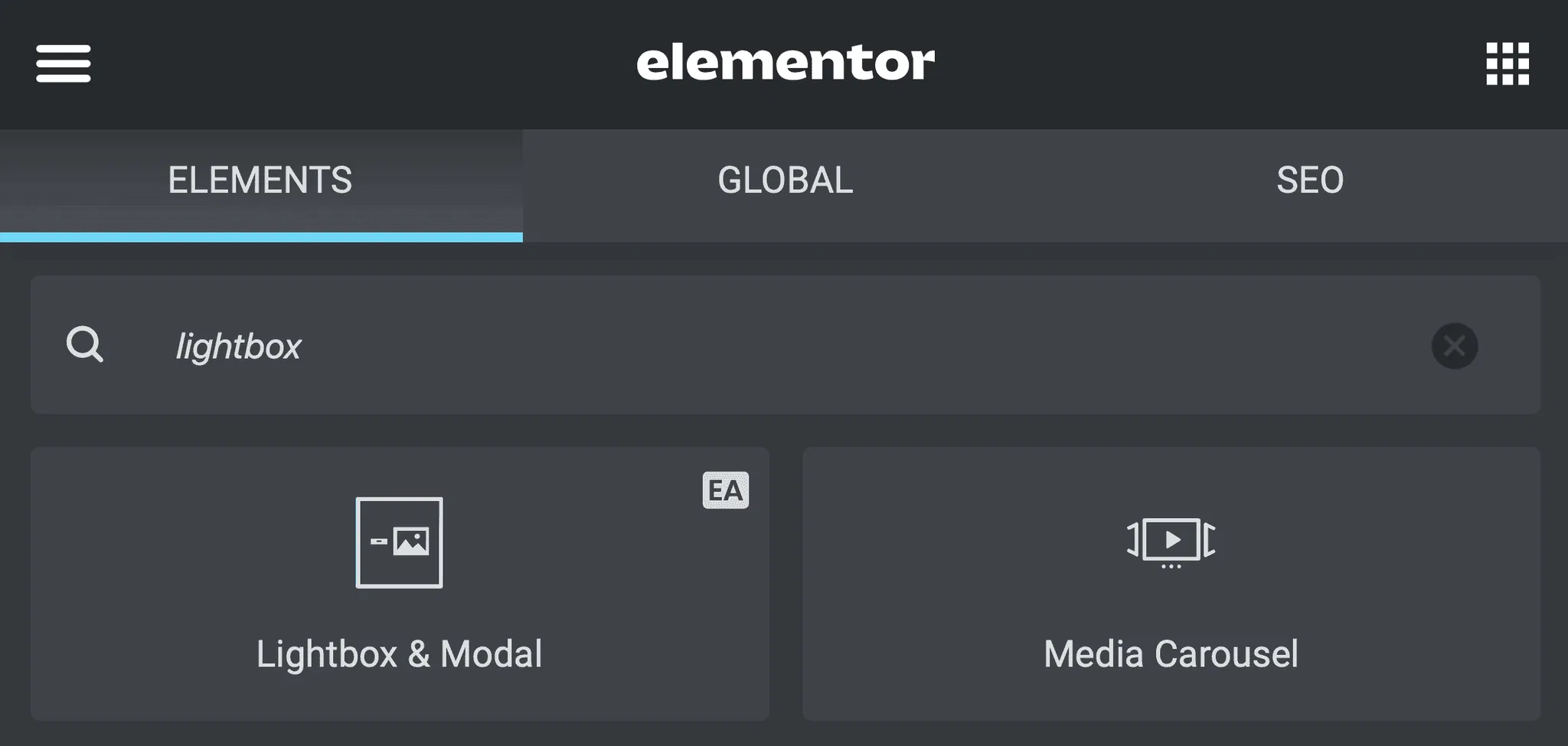 elementor-lighbox-modal