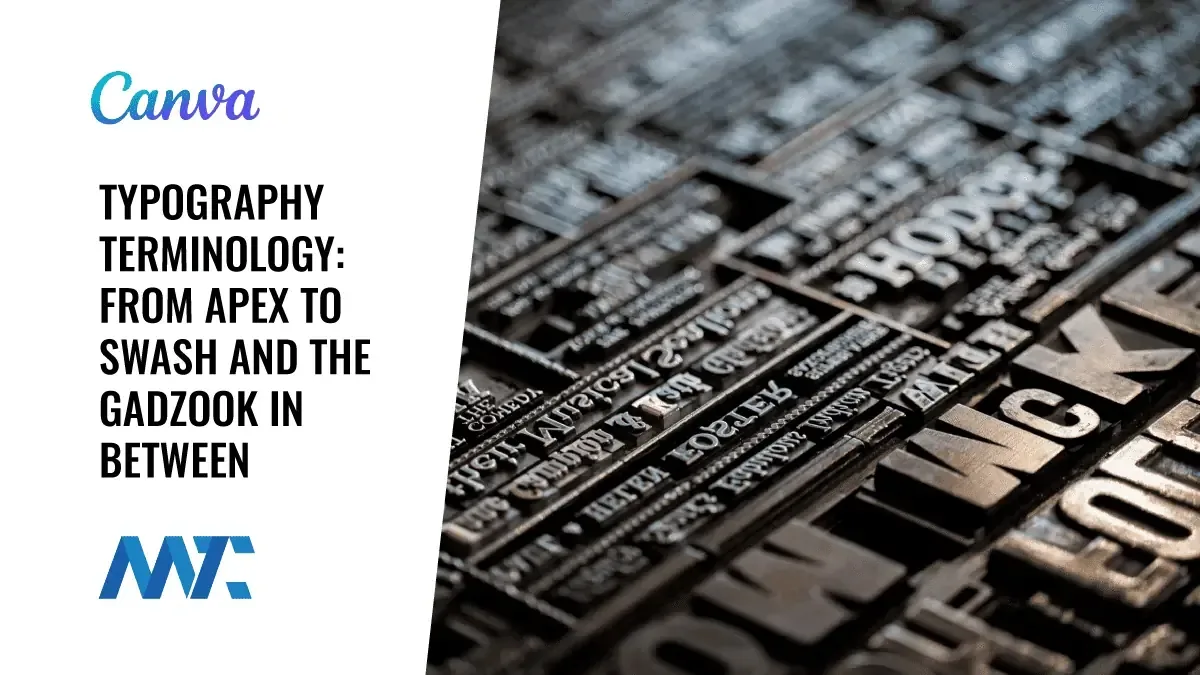Typography Terminology: From Apex to Swash and the Gadzook In Between... Everything You Need To Know About Fonts 1 Typography and Font Terminology