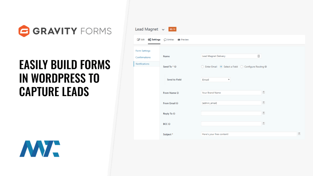 Gravity Forms: Capture and Generate Leads in WordPress