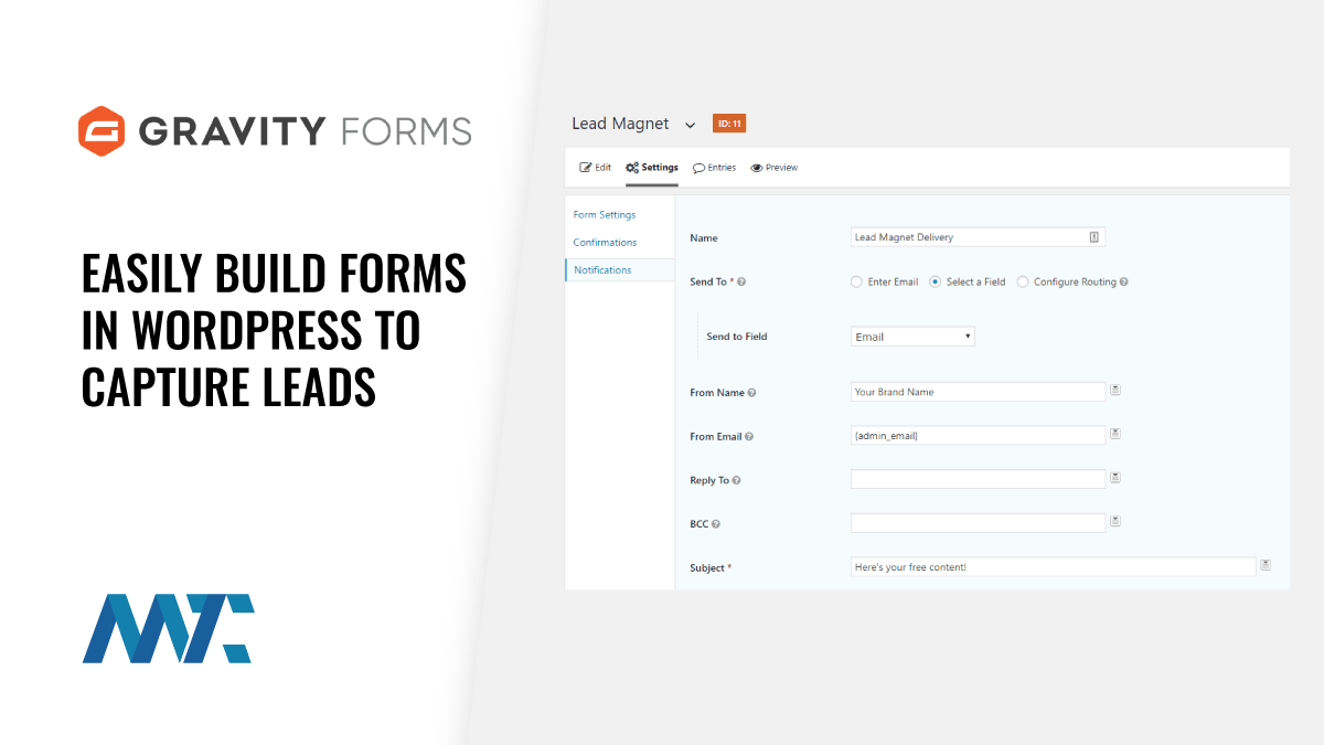 Gravity Forms: Capture and Generate Leads in WordPress